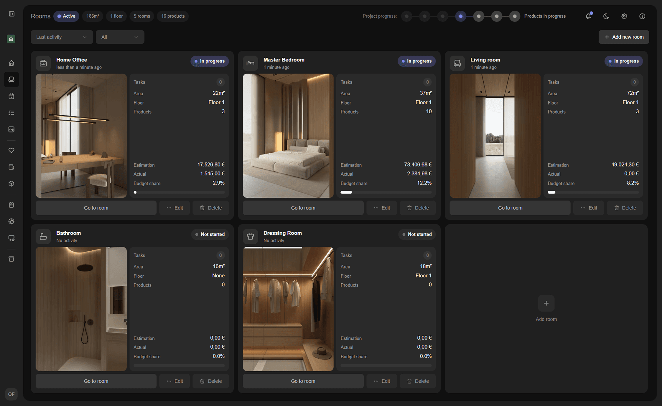 Zarządzanie Pomieszczeniami
